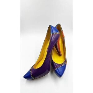 CHINESE LAUNDRY Multicolor Rainbow Stiletto Platforms Pump SIZE 9